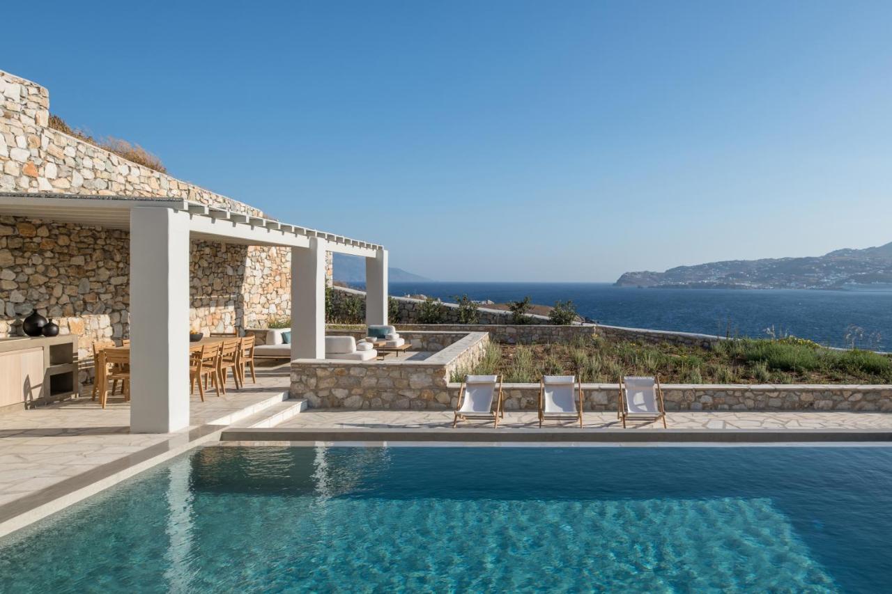 Mykonos Esti Luxury Villas Agios Ioannis Diakoftis ภายนอก รูปภาพ