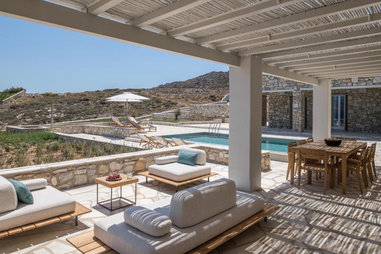 Mykonos Esti Luxury Villas Agios Ioannis Diakoftis ภายนอก รูปภาพ