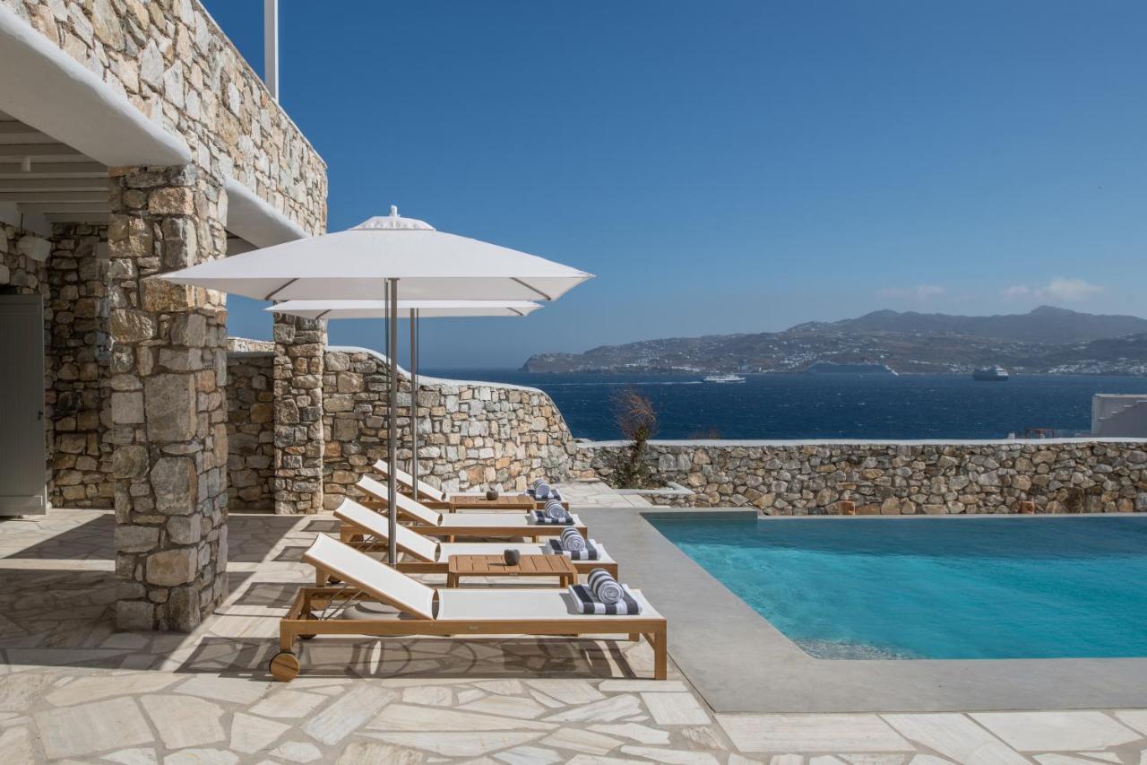 Mykonos Esti Luxury Villas Agios Ioannis Diakoftis ภายนอก รูปภาพ
